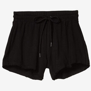 Flo Active Girl's Black Butter Jersey Active Tracksuit Shorts Kids Size 12